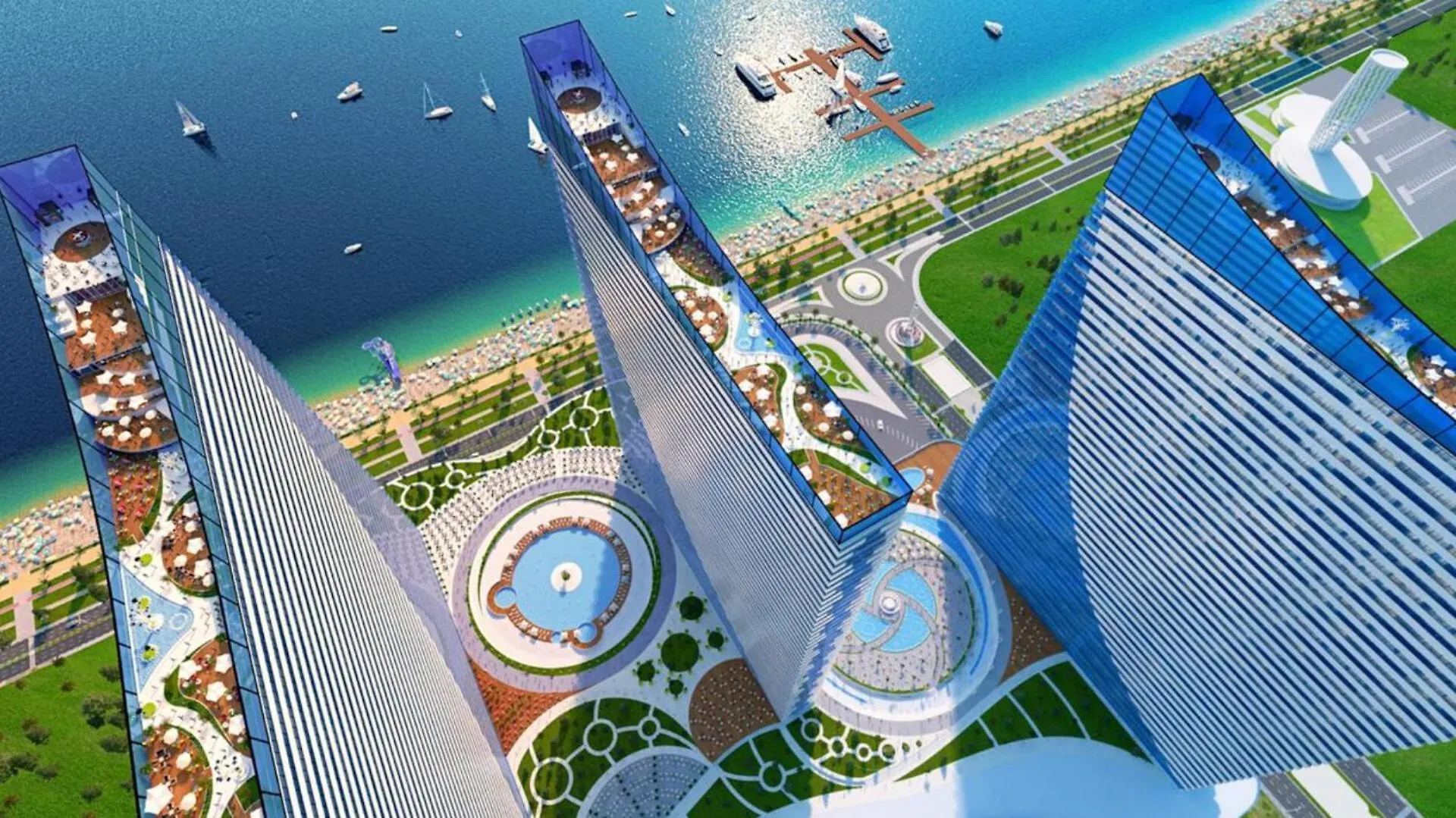 Orbi City - The Central Apartments 바투미 0*,